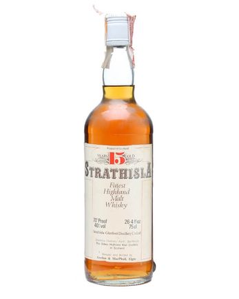 Strathisla 15 Year Old Bottled 1980's Gordon & Macphail