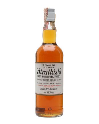 Strathisla 15 Year Old 70 Proof Bottled 1970s Gordon & Macphail