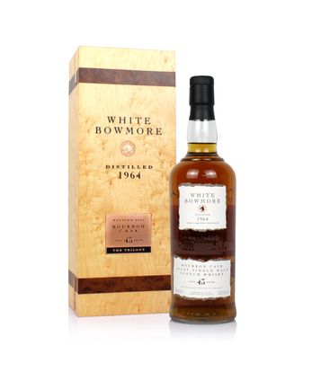 White Bowmore 43 Year Old 1964